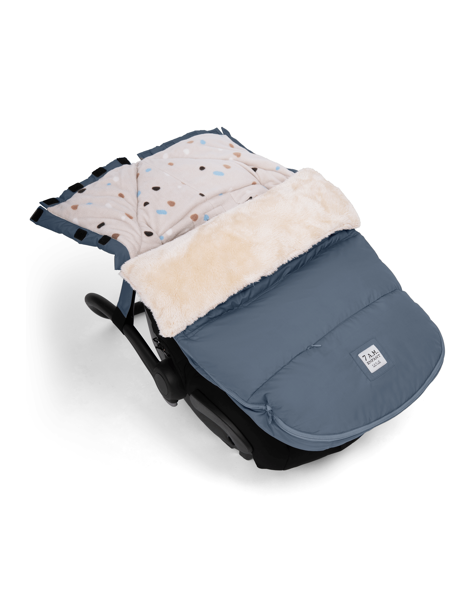 7AM Enfant POD Footmuff - Winter Stroller Blanket for Toddlers (18M-3T) | Warm & Waterproof Baby Carrier Cover for Strollers, Car Seats & Outdoor Adventures