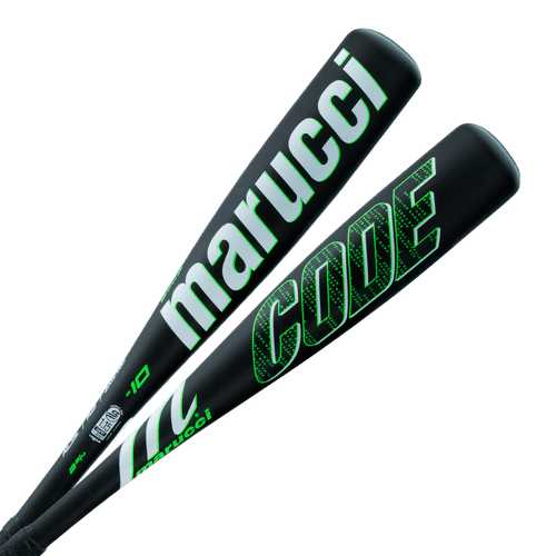 Marucci Code Junior Big Barrel 10 USSSA Baseball Bat - Lightweight Youth Baseball Bat for Kids & Teens - Perfect for Training, Games & Tournaments