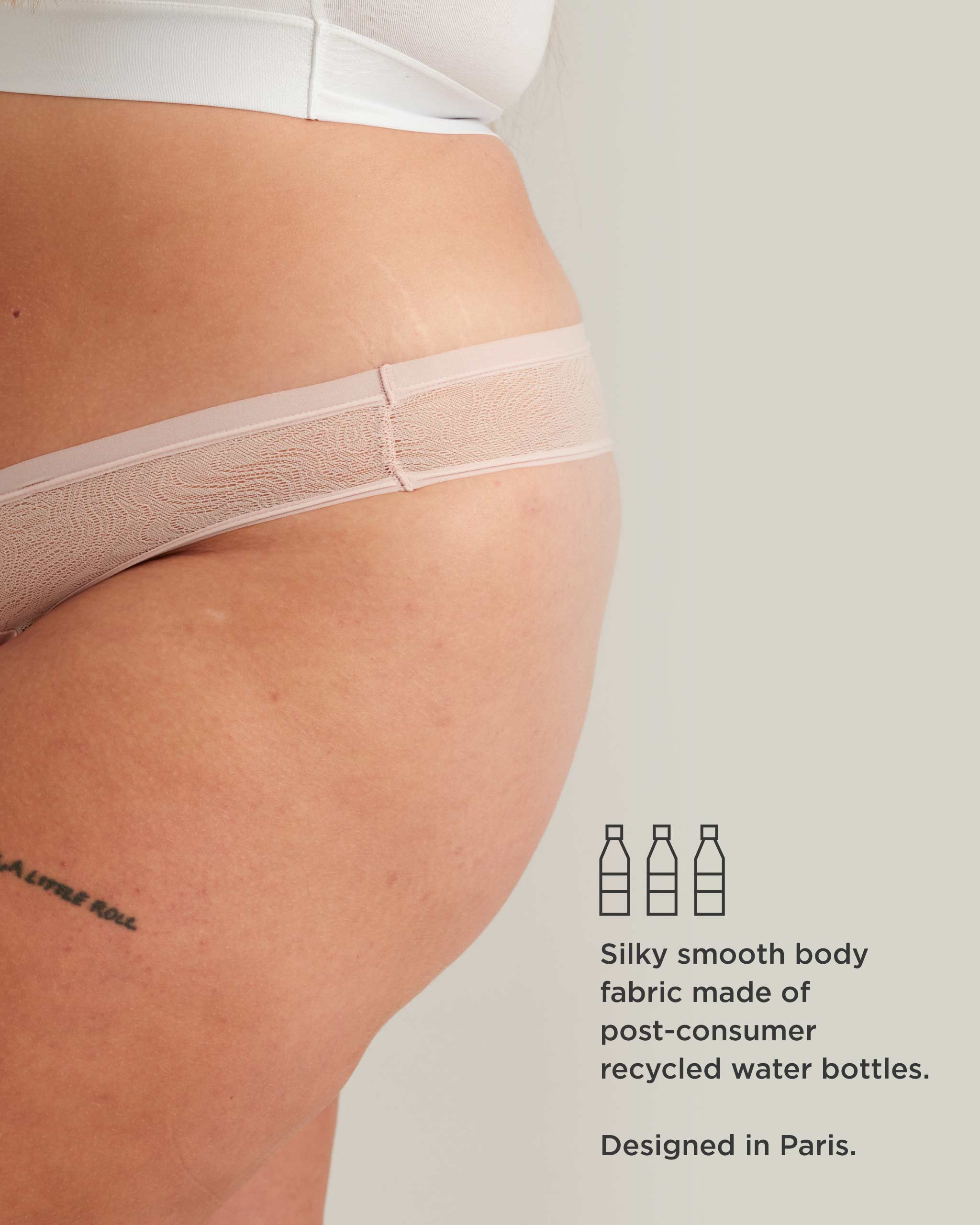 Leakproof Lace Thong for Women - Comfortable Invisible Underwear for Daily Wear & Period Protection | Perfect for Yoga, Workouts & Everyday Use