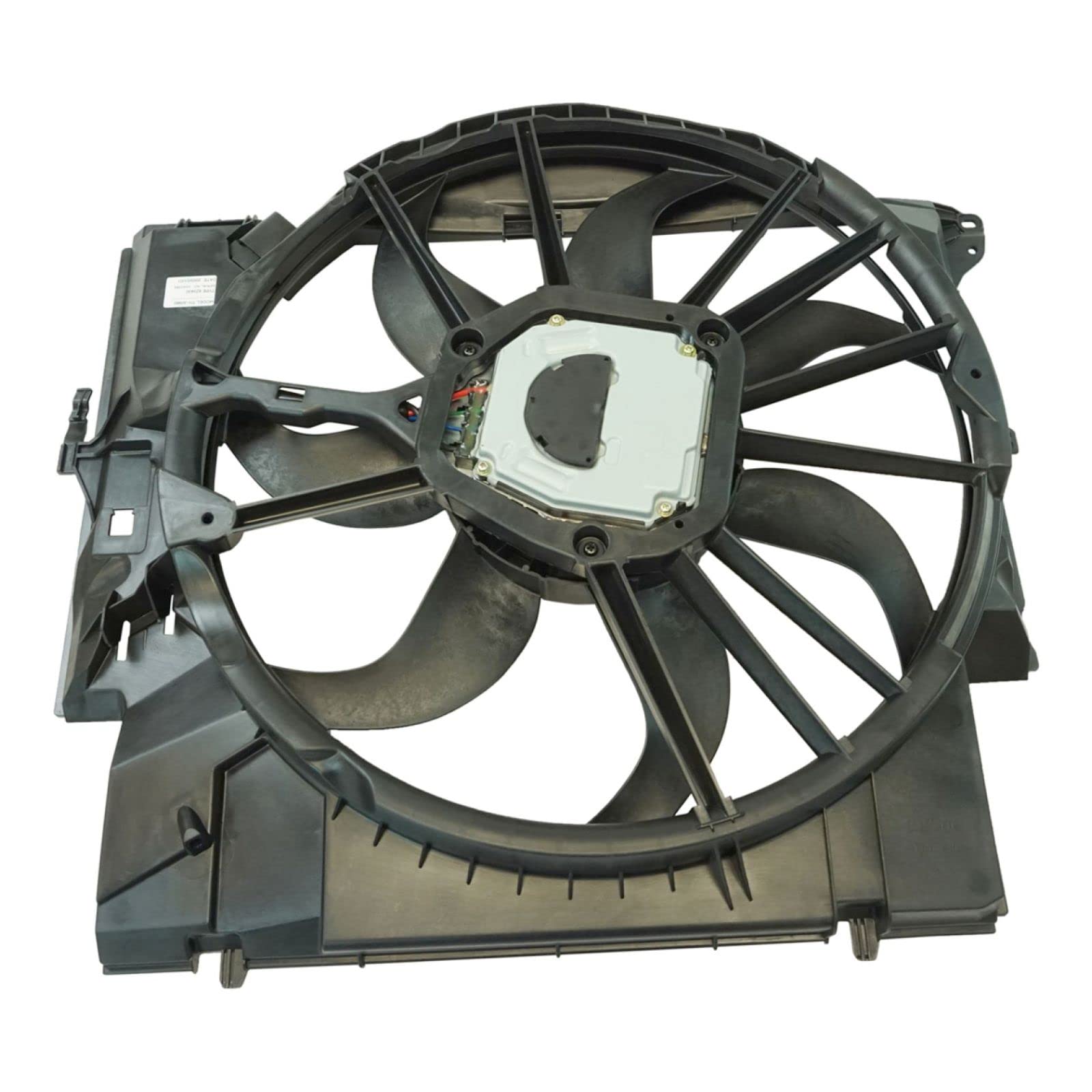 High Performance Radiator Cooling Fan Assembly for BMW 135i 335i 335d 335xi M3 X1 Z4 (2007-2016) - Direct Fit Replacement Part BM3115116 - Perfect for Engine Cooling & Overheating Prevention