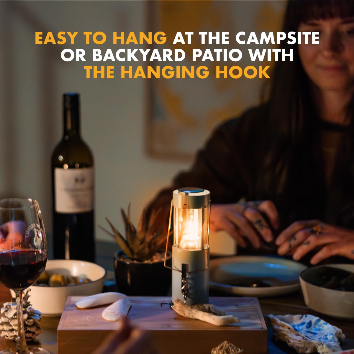 UCO Original Candle Lantern Kit - Powder Coated Outdoor Camping Light for Hiking, Backpacking & Emergency Preparedness