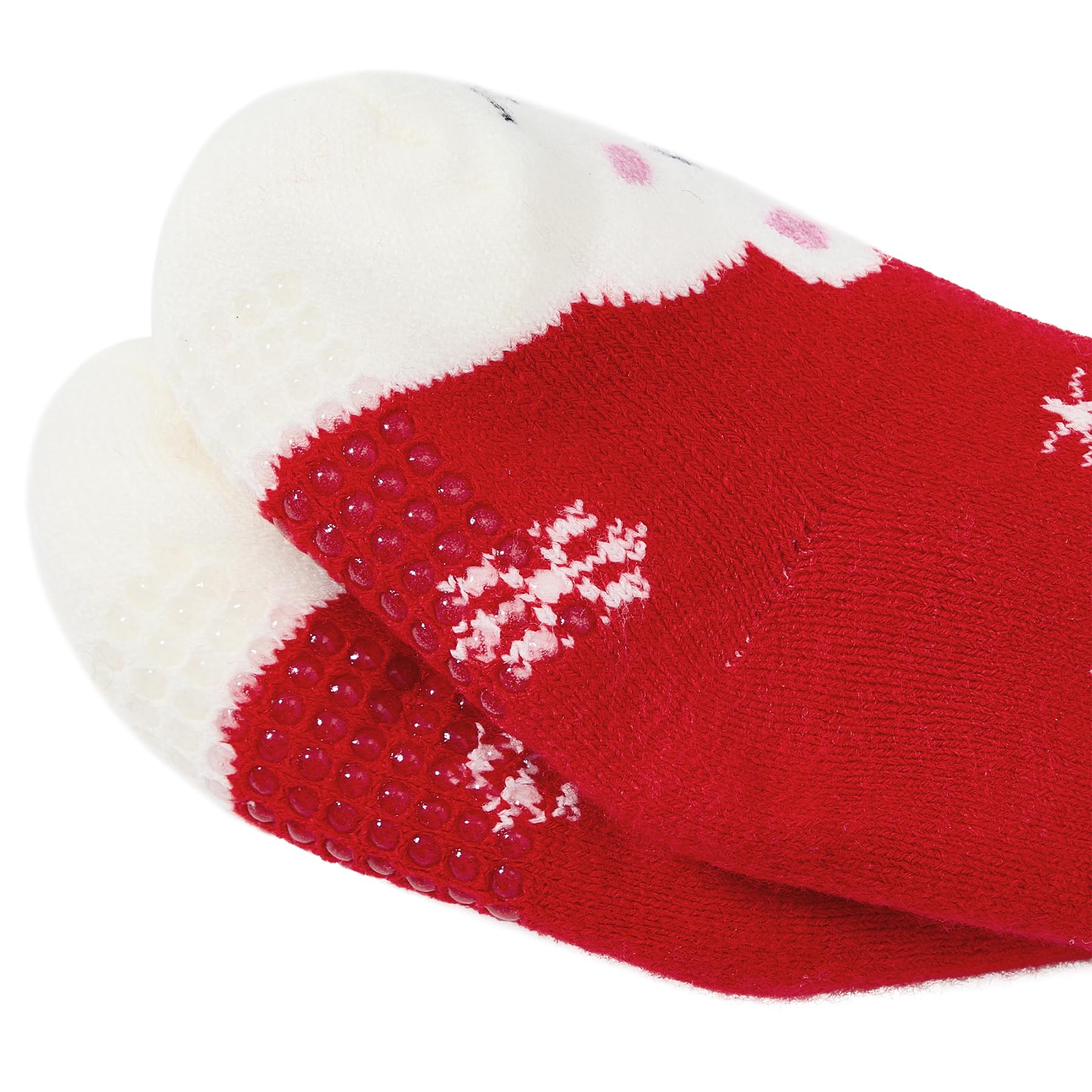Zando Kids Christmas Fuzzy Socks for Girls & Boys - Thermal Thick Soft Fluffy Cozy Winter Socks for Toddlers - Perfect for Holiday Gifts, Winter Warmth & Indoor Comfort