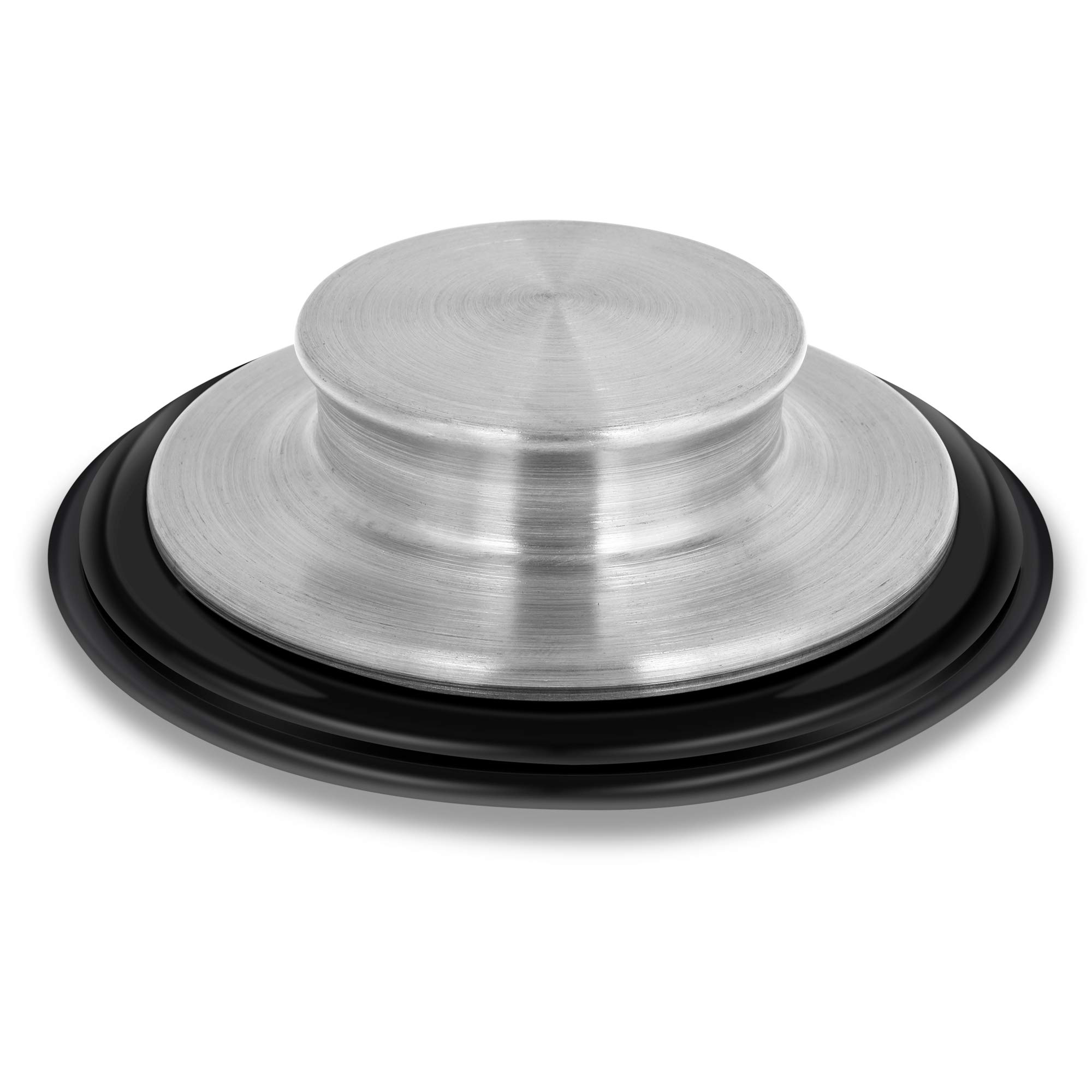3-3/8 Inch Stainless Steel Kitchen Sink Stopper - Universal Garbage Disposal Plug for Standard 3.5 Inch Drain | Perfect for Clog Prevention & Dishwashing Tasks