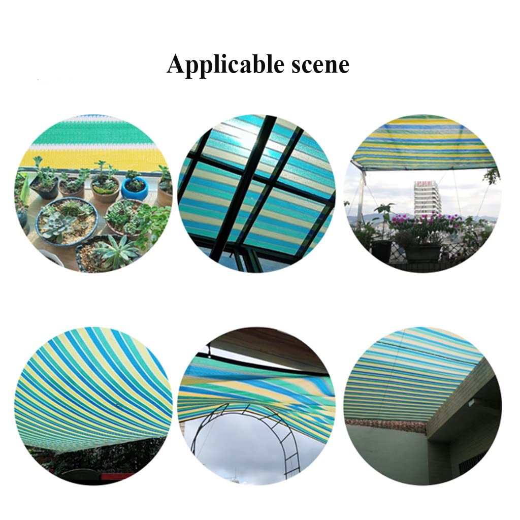 90% UV Block Shade Cloth - 3m x 4m Sunscreen Mesh Netting for Greenhouse, Garden, Balcony & Outdoor Courtyard - Durable Sun Protection Fabric for Plants, Patio & Pool Areas