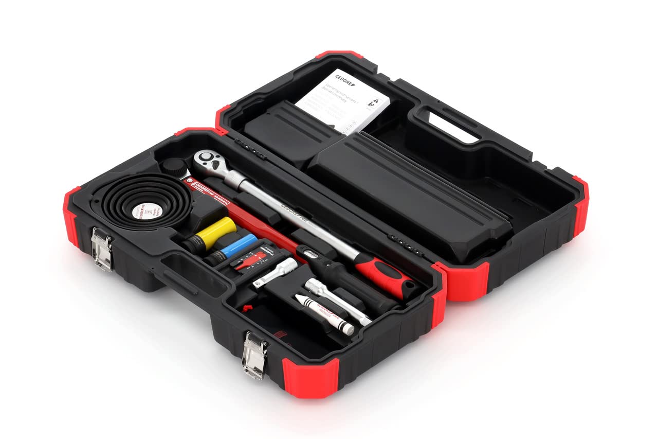 11-Piece Complete Wheel Mounting Set for Auto Mechanics - Heavy Duty Lug Nut & Tire Repair Tools in Durable Plastic Case (R68903011) - Perfect for Tire Changes, Wheel Alignments & Auto Shop Repairs
