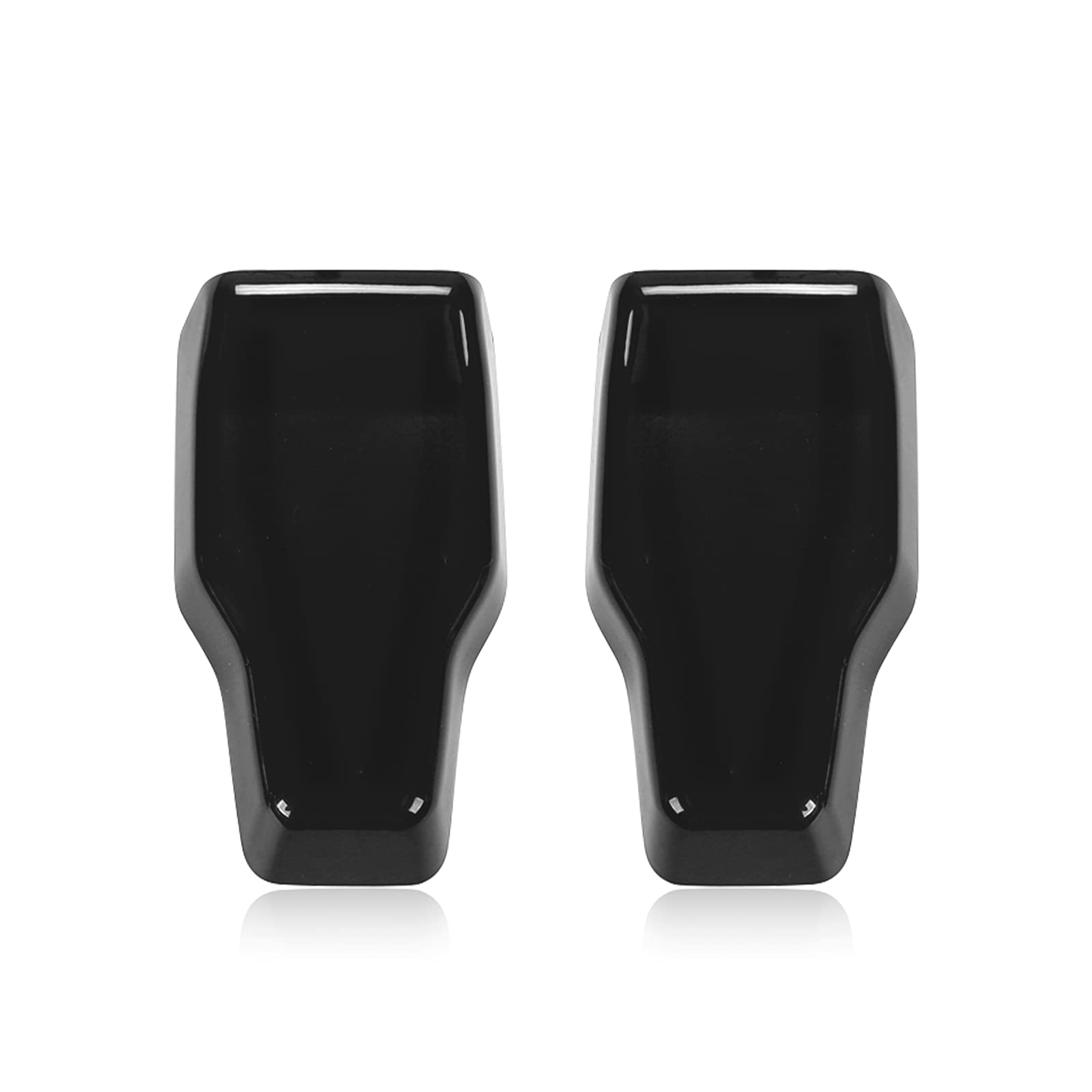 Voodonala Rear Window Hinge Covers for Jeep Wrangler JL & JLU (2018-2024) - Black Tailgate Door Hinge Protectors (2-Piece Set) | Durable Exterior Accessories for Off-Road & Daily Driving Protection
