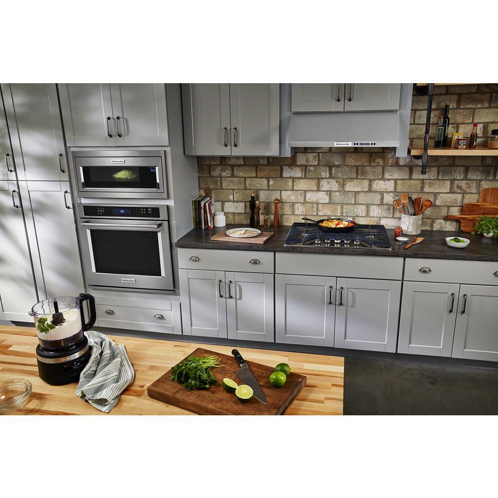 Amana W11451308 Built-In Low Profile Microwave Slim Trim Kit - Stainless Steel - Perfect for Modern Kitchen Remodeling & Space-Saving Design