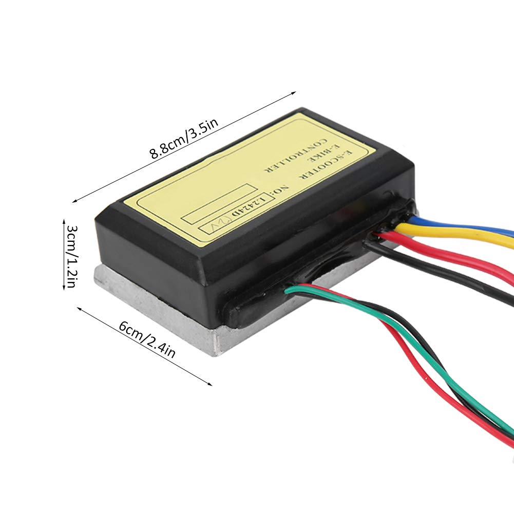 250W 12V E-Bike Controller Set with Cable Hand Grip - Stall Protection for Electric Bicycle & E-Scooter - Perfect for Commuting, Off-Road Adventures & DIY E-Bike Upgrades