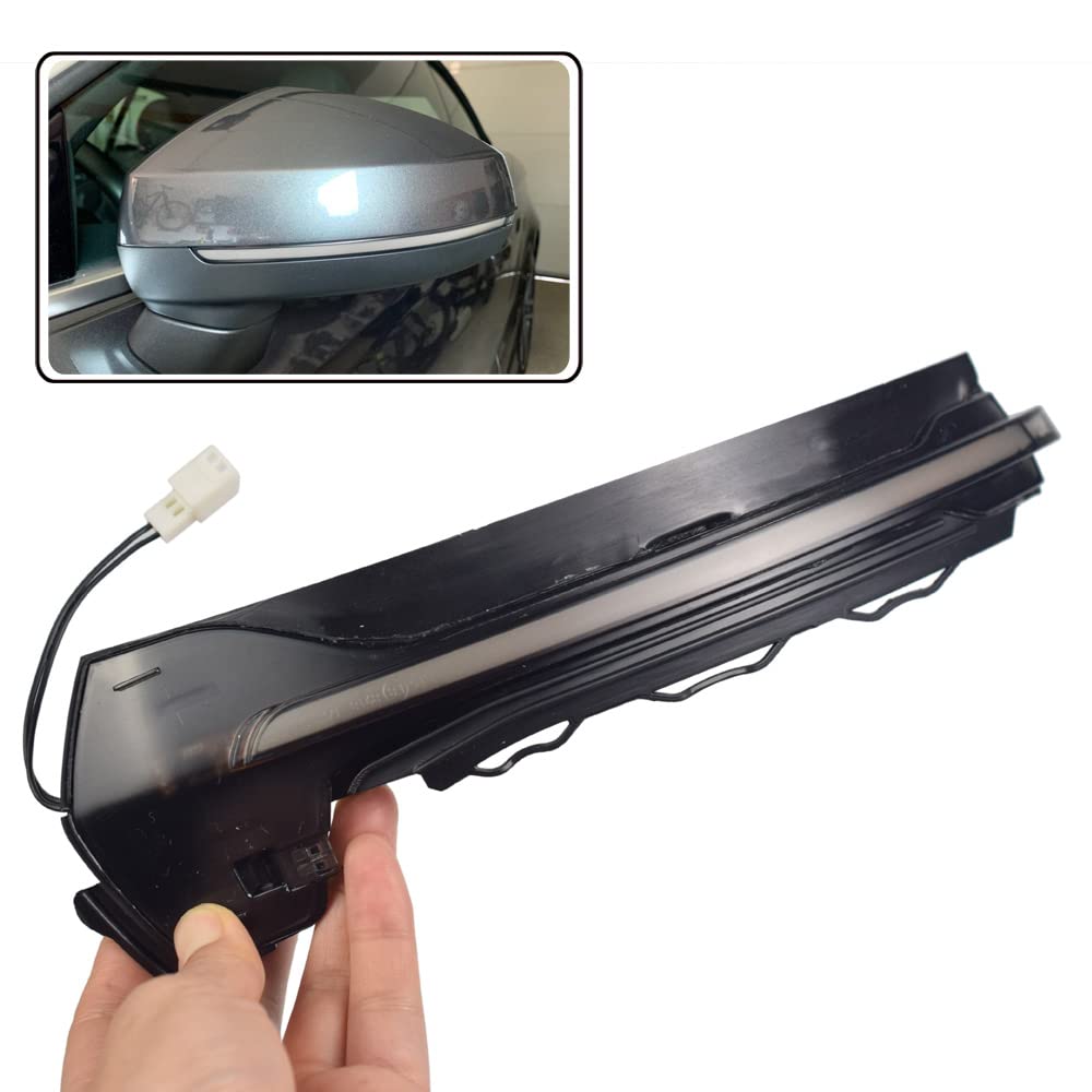 Dynamic Sequential LED Side Mirror Turn Signal Light for Audi A3 8V S3 RS3 2013-2020 - Yellow | Enhanced Safety & Style for Night Driving & Custom Car Upgrades