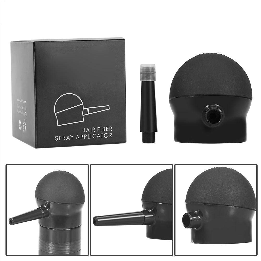 ZJchao Hair Fiber Applicator Pump for Thinning Hair - Spray Nozzle for Instant Hair Thickening - Conceals Bald Spots for Men & Women - Perfect for Daily Use, Special Occasions & Confidence Boosting