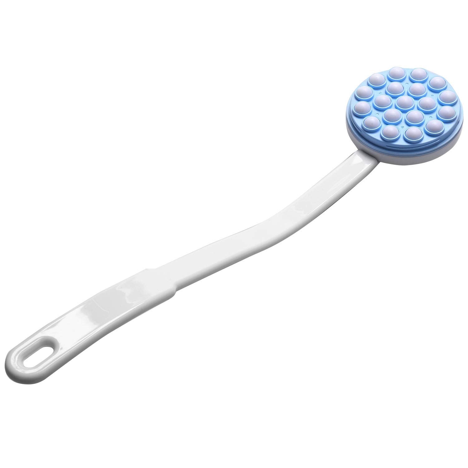 Long Handle Lotion Applicator - Body Oil & Cream Massage Brush for Back, Legs & Shower - Perfect for Moisturizing, Exfoliating & Relaxing Skin Care Routine