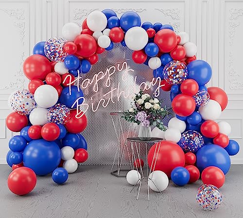 Blue White Red