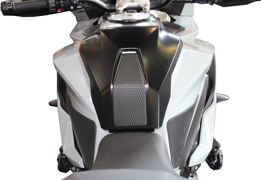 TechSpec S1000XR (20) SnakeSkin Gripster Tank Pad Kit - High Grip Motorcycle Tank Protector for BMW S1000XR - Perfect for Long Rides & Sport Touring