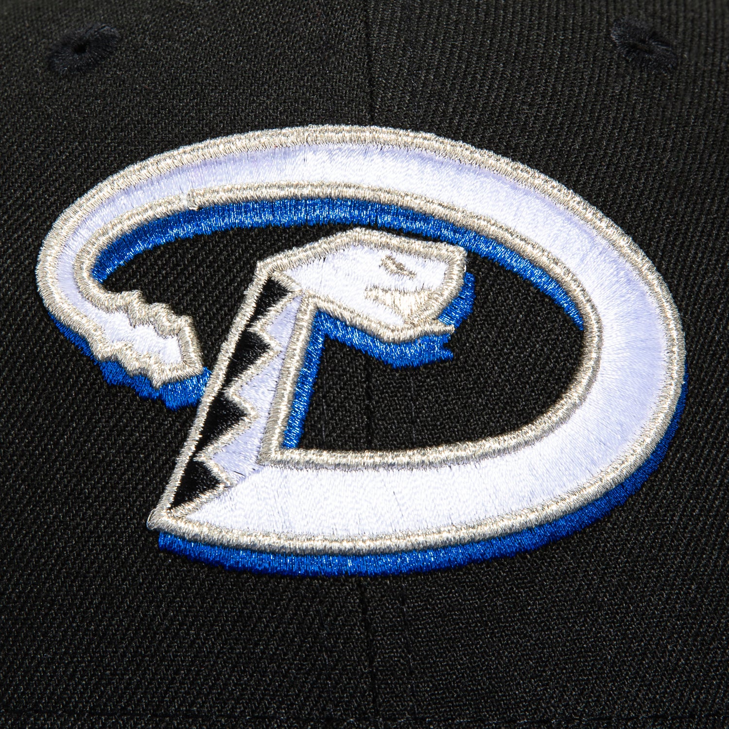 New Era 59Fifty Arizona Diamondbacks Inaugural Patch Snapback Hat - Black & Royal Blue - Official MLB Baseball Cap for Men & Women - Perfect for Games, Collecting & Streetwear Fashion