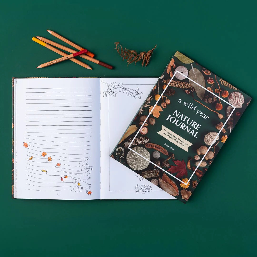 A Wild Year Nature Journal - Inspiring Outdoor Adventure & Wildlife Observation for Nature Lovers
