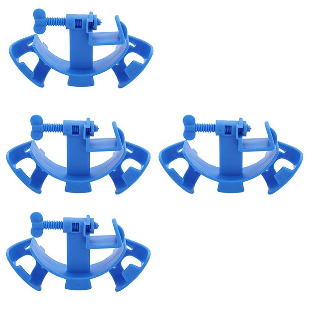 Balacoo 4pcs Aquarium Water Changer Hose Clamp - Plastic Fish Tank Clips for Secure Outlet Fixing, Premium Aquarium Accessories for Fish Tank Maintenance and Water Change