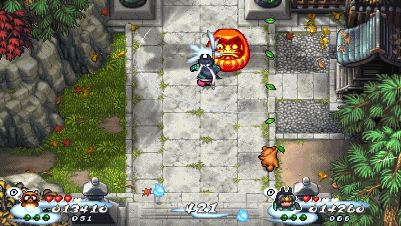 Pocky & Rocky Reshrined - Nintendo Switch Game | Classic Arcade Action Adventure for Family & Friends Game Night