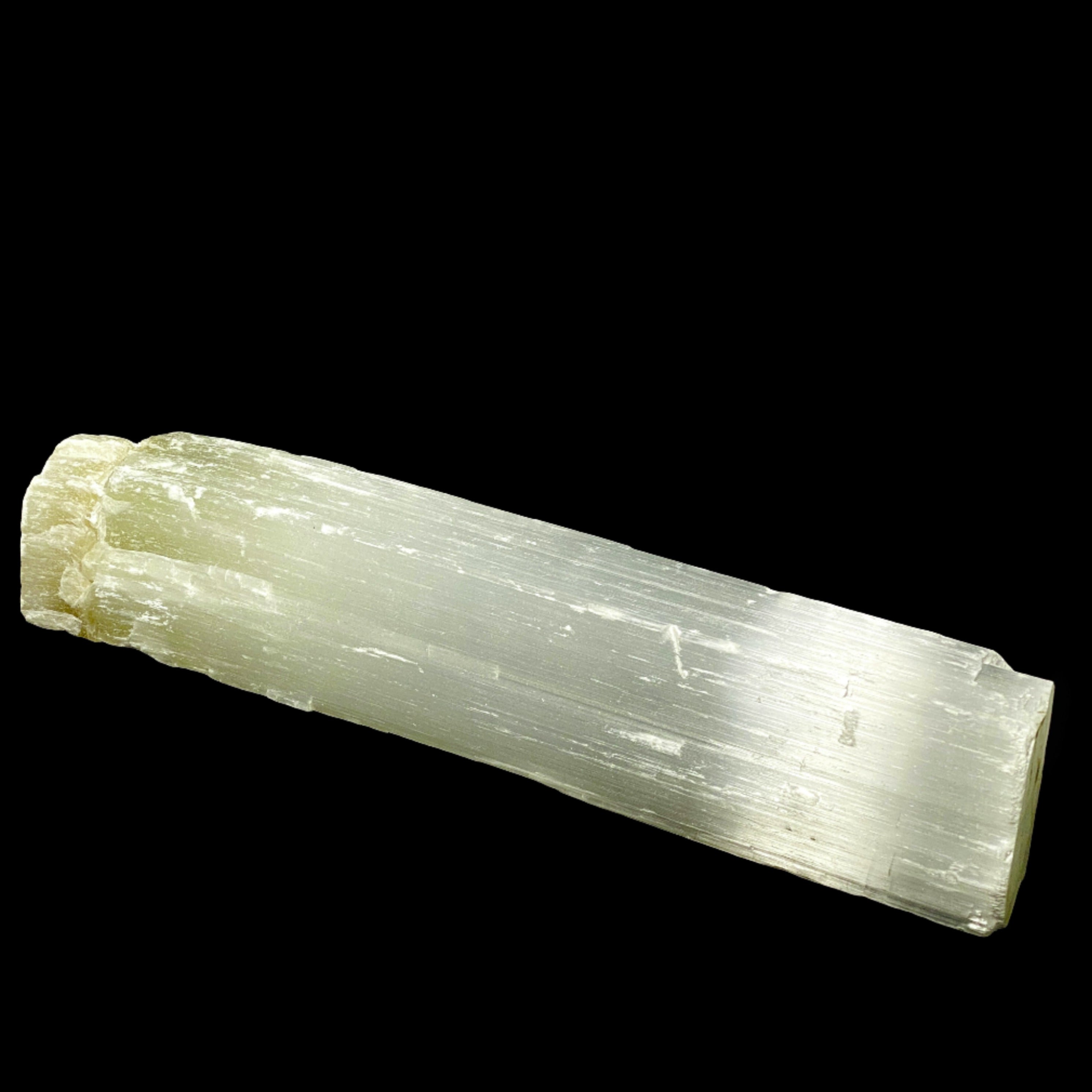 Natural Selenite Crystal Wand - Healing Stone for Meditation, Reiki, and Energy Cleansing | Perfect for Home Decor, Yoga, and Spiritual Practices