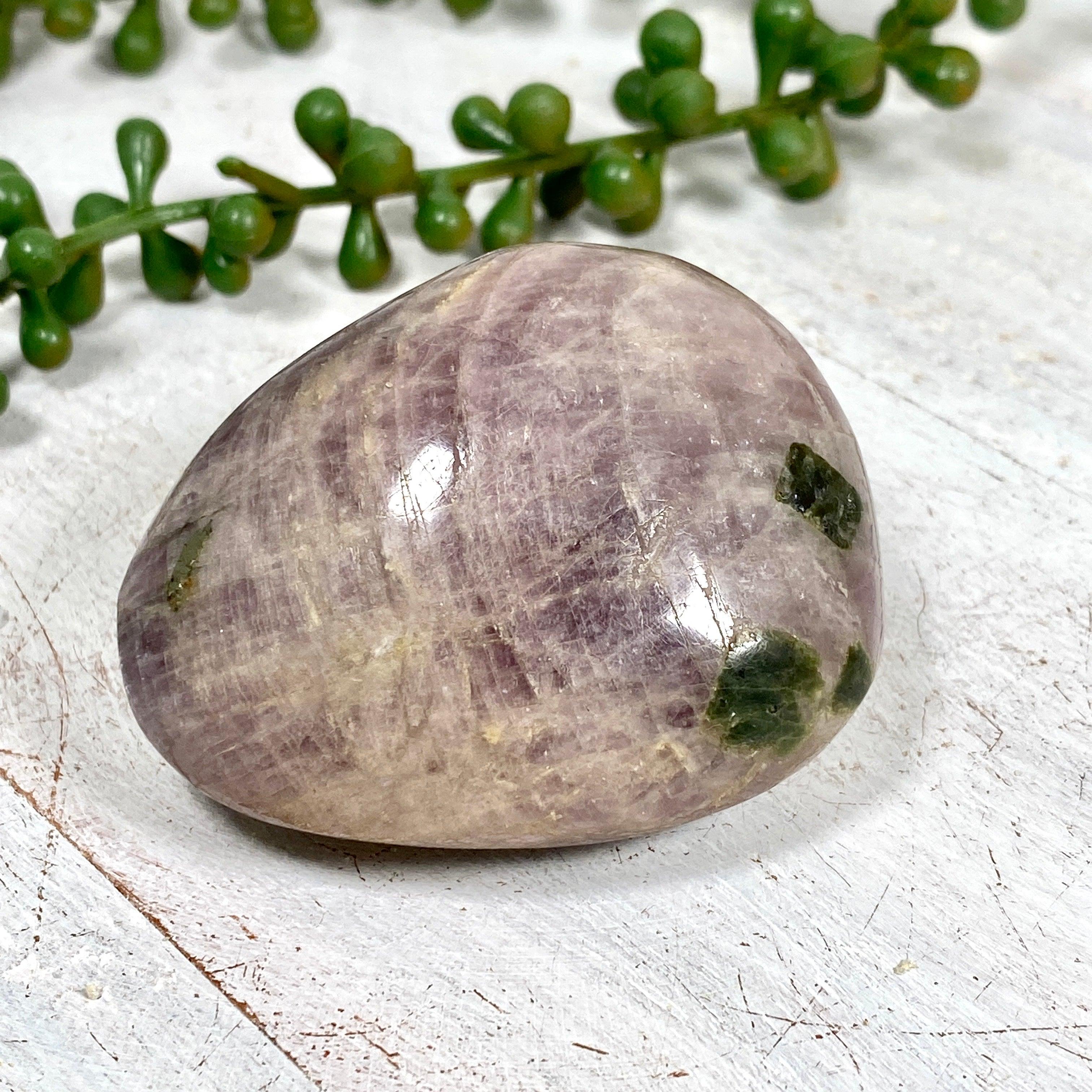 Rare Angellite Anhydrite Large Gallets with Chrome Diopside & Orange Calcite CR3490 - Natural Healing Crystals for Meditation, Reiki & Home Decor