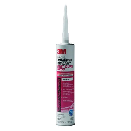 3M High Strength Adhesive Sealant - 10 oz Waterproof Glue for Home Repairs, DIY Projects & Automotive Fixes - Bonds Metal, Wood, Plastic & More - Indoor & Outdoor Use