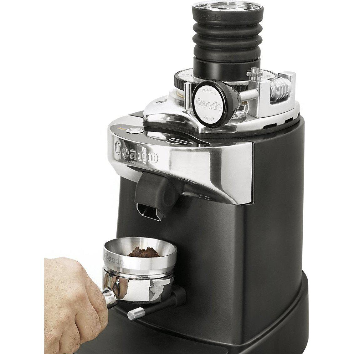 Ceado E37SD Commercial Single Dose Espresso Grinder - Professional Coffee Bean Grinder for Home & Cafe Use