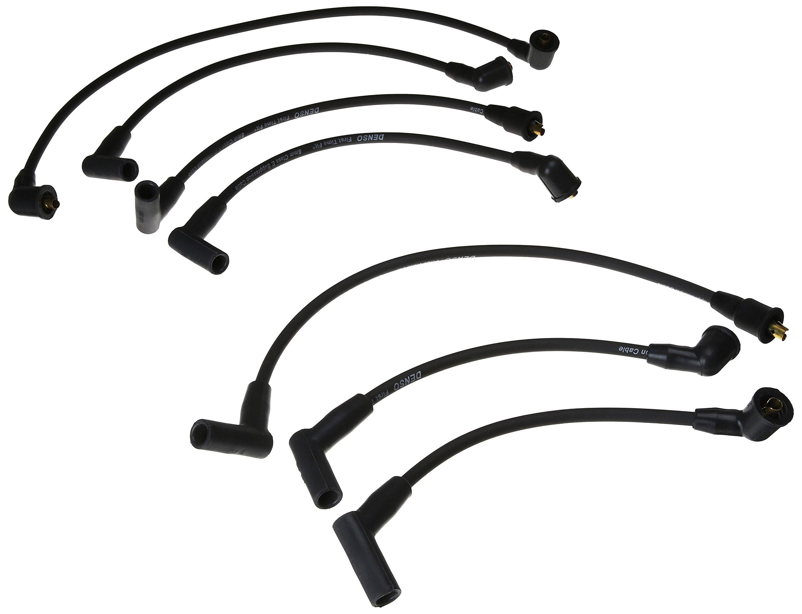 Denso Wire Set - 671-6186 | High Performance Ignition Wire Kit for Cars & Trucks | Perfect for Engine Tune-Ups & Electrical Repairs