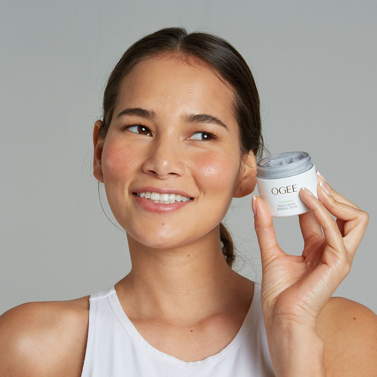 Indigo Dream Renewal Cream - Anti-Aging Face Moisturizer with Hyaluronic Acid & Vitamin E for Glowing Skin | Day & Night Hydration for Women & Men | Perfect for Dry, Sensitive Skin Care Routine