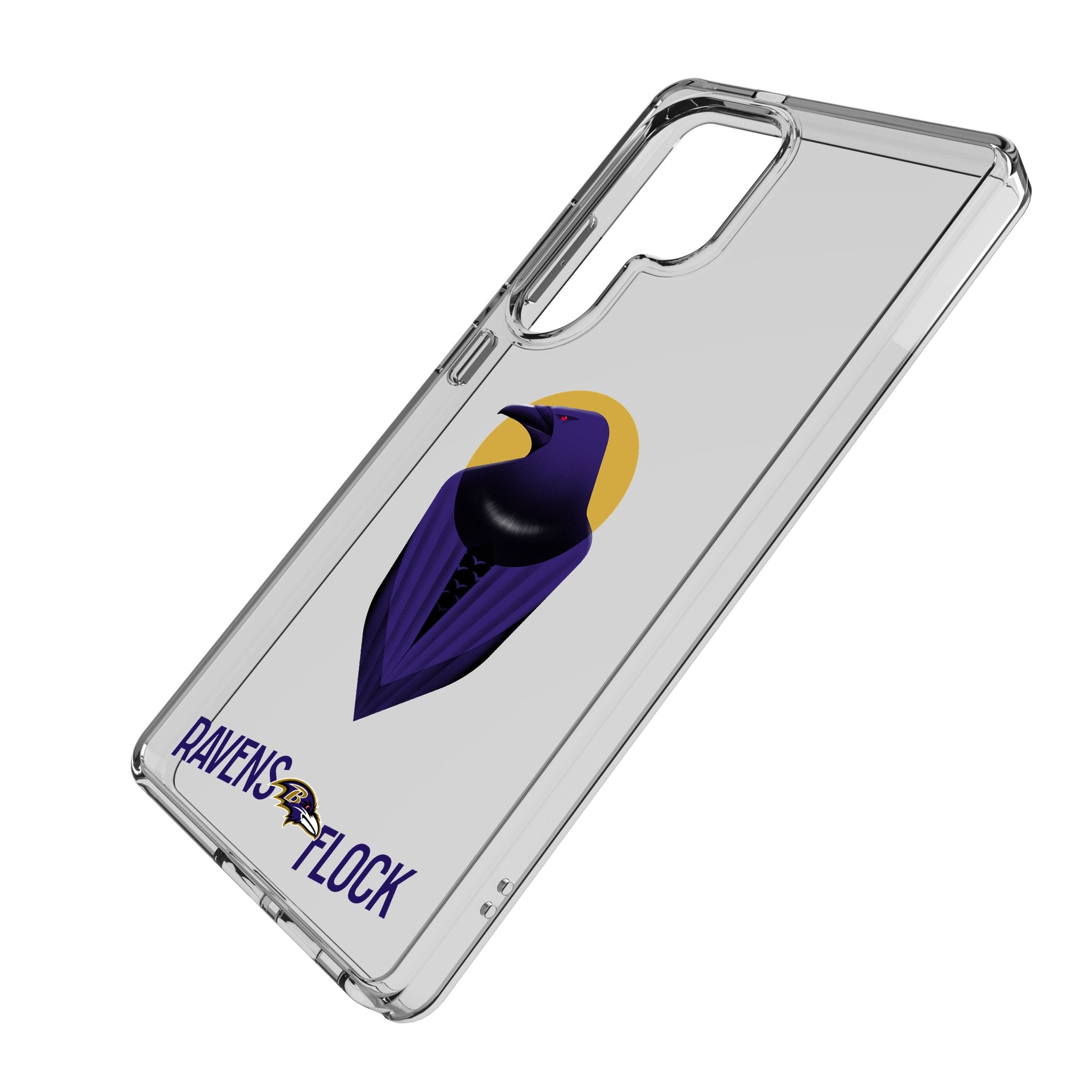 Baltimore Ravens 2024 Edition Clear Protective Phone Case for Samsung Galaxy - Perfect for Game Day & Everyday Use