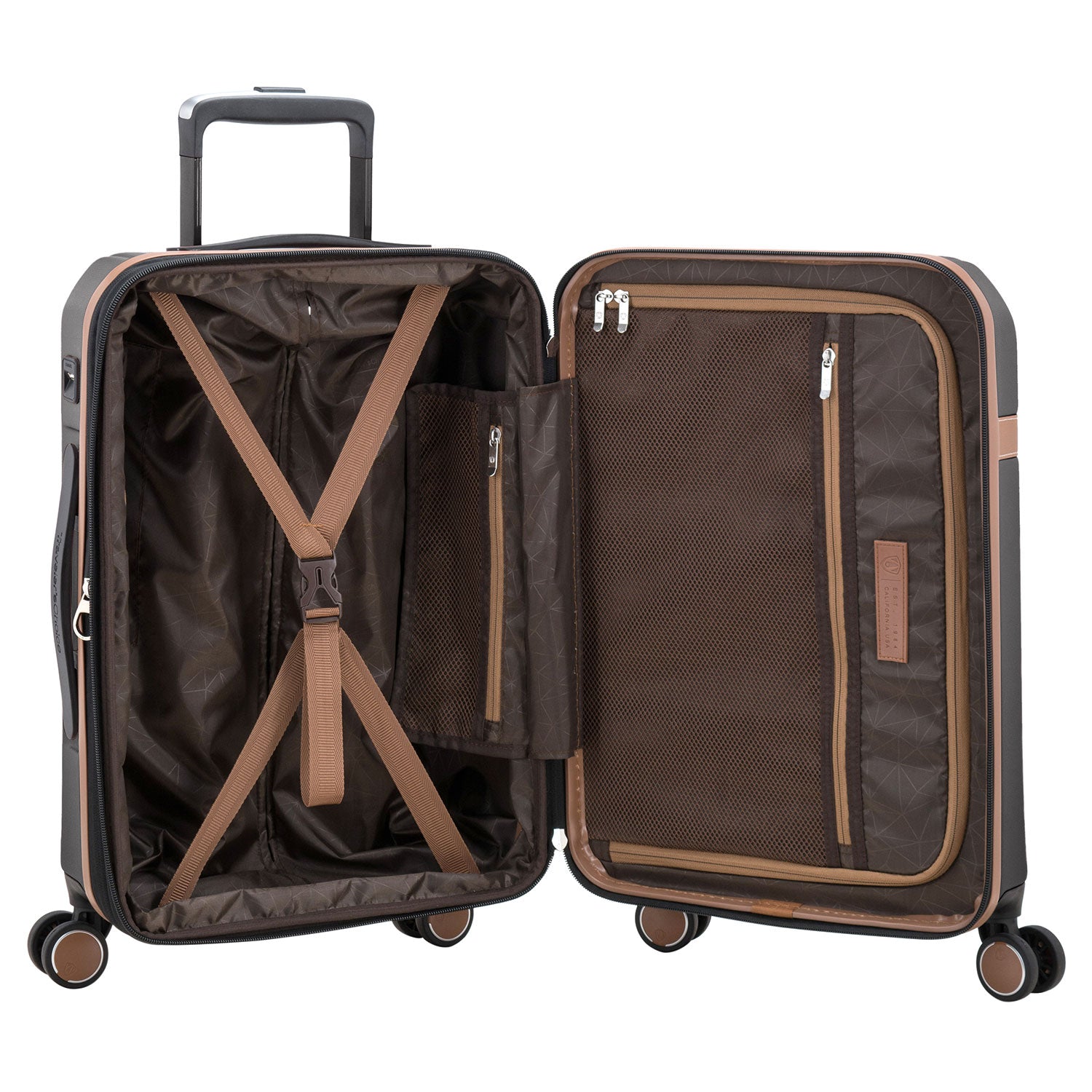 Premium Candlewood 3-Piece Luggage Set with Spinner Wheels - Lightweight Expandable Suitcase for Travel, Business & Vacation (Black) - Perfect for Airplane Carry-On & Checked Baggage