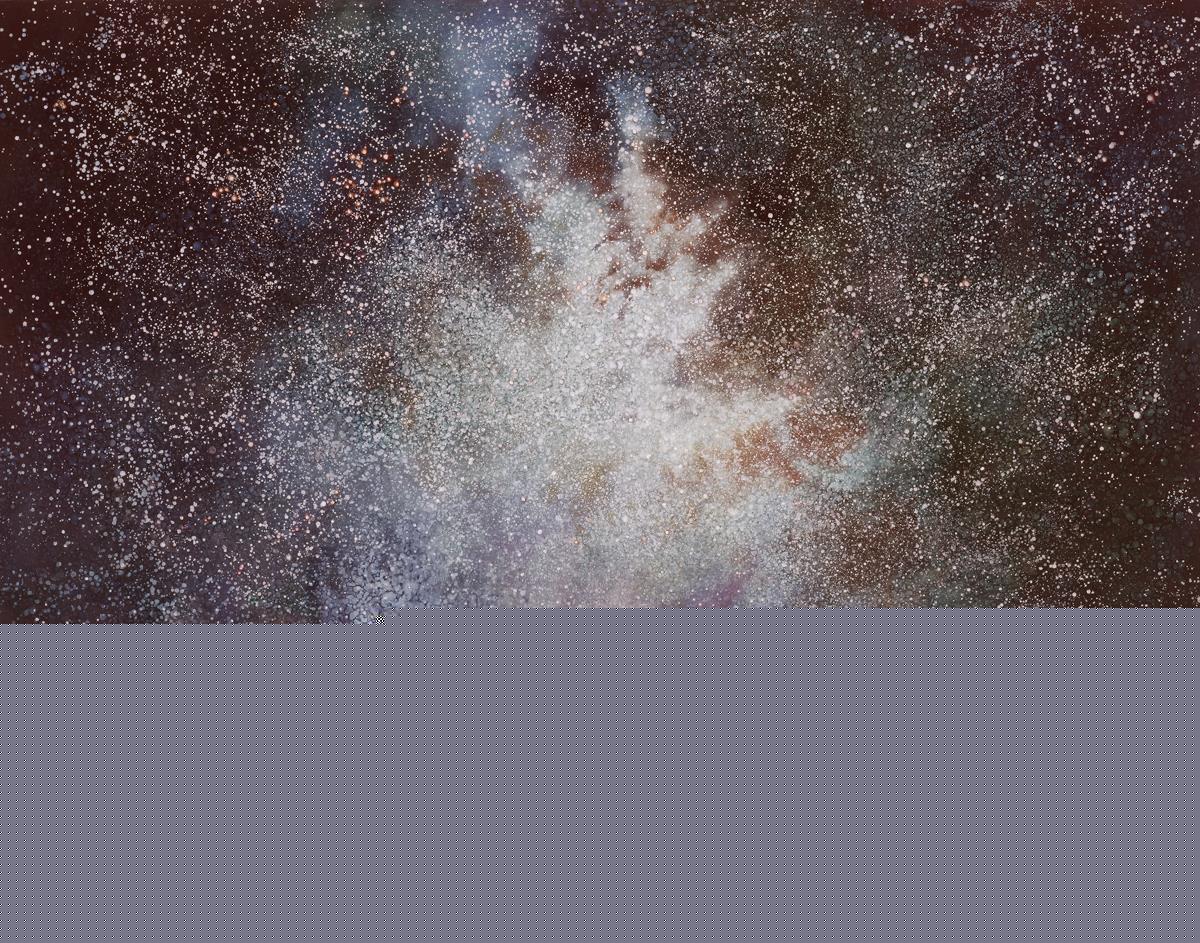 Calm and Stars Large Wall Art - Modern Abstract Canvas Painting for Living Room, Bedroom & Office Decor - Perfect for Home, Office & Meditation Spaces