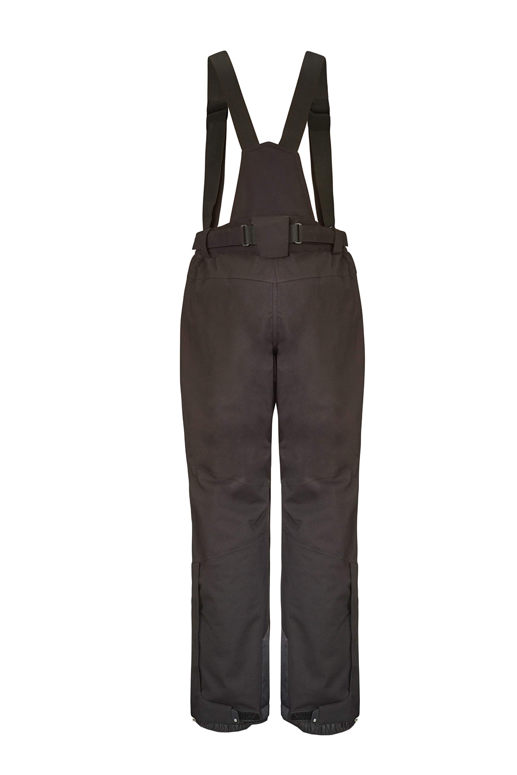 Women's Erielle Functional Detachable Bib Overalls - Black Size 8 - Perfect for Gardening, Farming & Outdoor Workwear