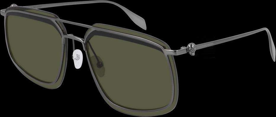 Alexander McQueen AM0221SK Sunglasses - Luxury Designer Shades for Men & Women | Perfect for Outdoor Activities, Travel & Fashion Accessories
