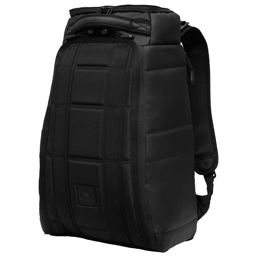 Db Journey The Hugger Backpack - 20L Durable Travel Backpack with Laptop Compartment, Multiple Pockets & Roller Bag Hook System - Perfect for Work, Business Trips & Commuting - Blackout