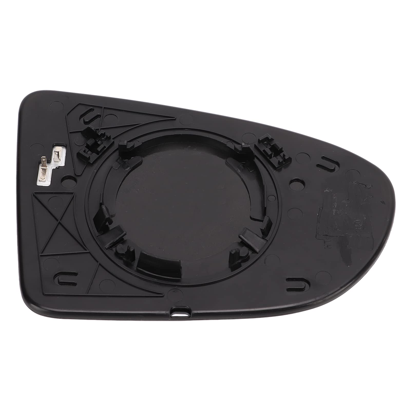 Qiilu Heated Side Mirror Replacement for Nissan Qashqai J10 2006-2013 - Left Side Exterior Mirror Glass (2PCS) - Perfect for Winter Driving & Enhanced Visibility