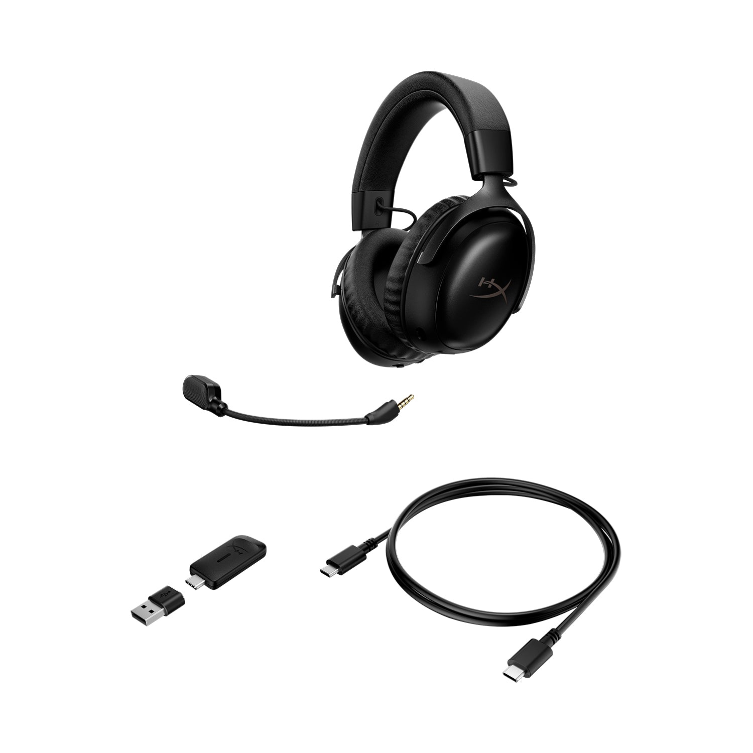 HyperX Cloud III S Wireless Gaming Headset - 7.1 Surround Sound, Noise Cancelling Mic - Perfect for PC, PS5, Xbox & Competitive Gaming