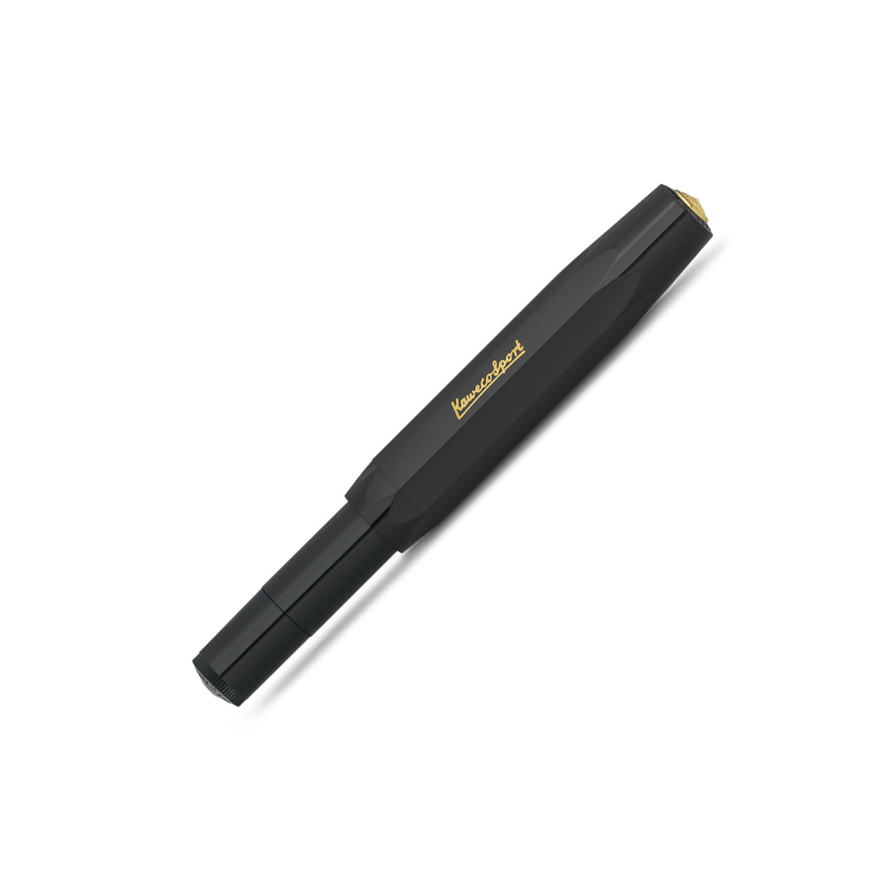 Classic Sport Fountain Pen - Medium Nib, Black Ink - Perfect for Writing, Note Taking & Gift Giving