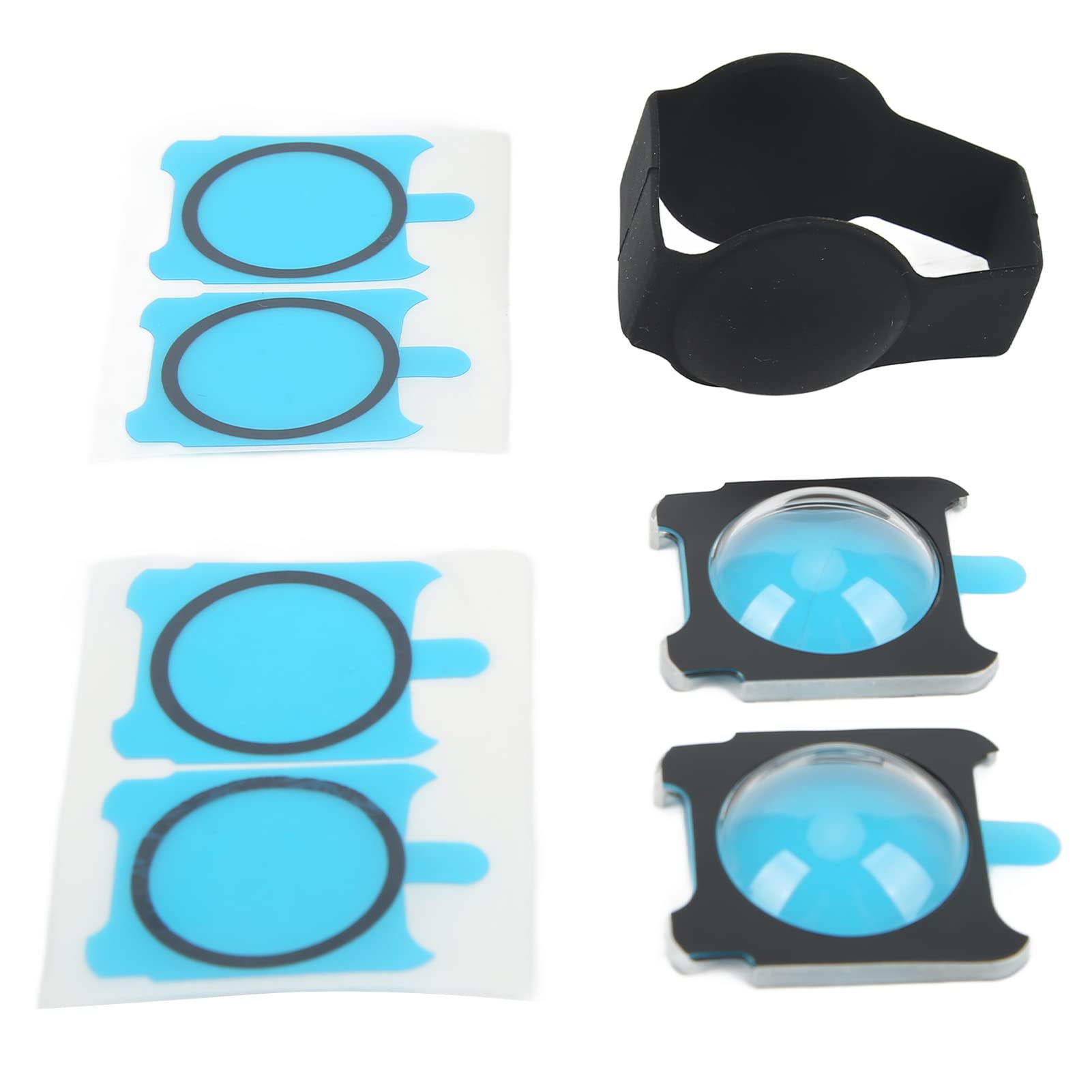Akozon Camera Lens Protector - Adhesive Panoramic Lens Cover & Screen Guard for Insta360 ONE R/RS - Perfect for Outdoor Adventures, Vlogging & Action Sports