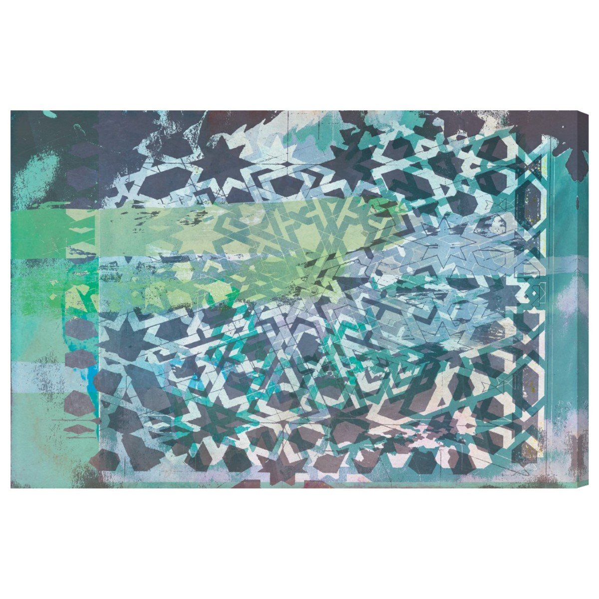 Abstract Wall Art Canvas Prints 'Zade' by Oliver Gal Artist Co. - Modern Home Decor for Living Room, Bedroom & Office