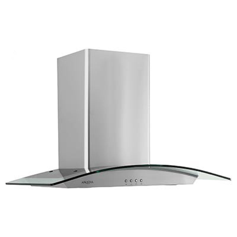 30 Inch Tornado II 600 CFM Wall Mount Range Hood with Glass Canopy - Powerful Kitchen Ventilation for Smoke, Odor & Grease Removal - Perfect for Modern Kitchens & Cooking Enthusiasts