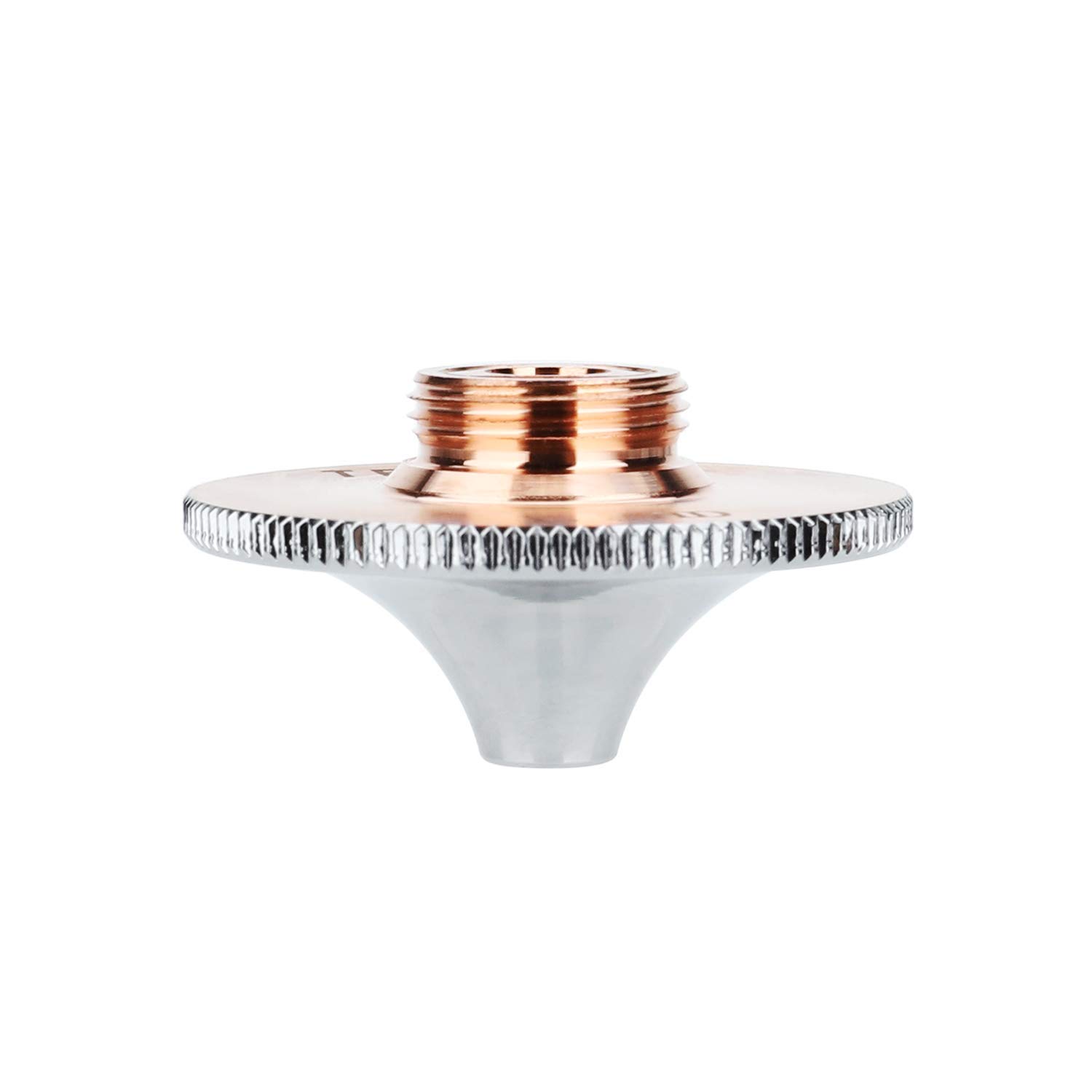 High-Precision Double Layer Laser Nozzle for Fiber Laser Cutting Head - 28mm Diameter, 15mm Height, 1.8mm Caliber (5-Piece Set) - Ideal for Metal Fabrication, Industrial Cutting & Engraving Applications