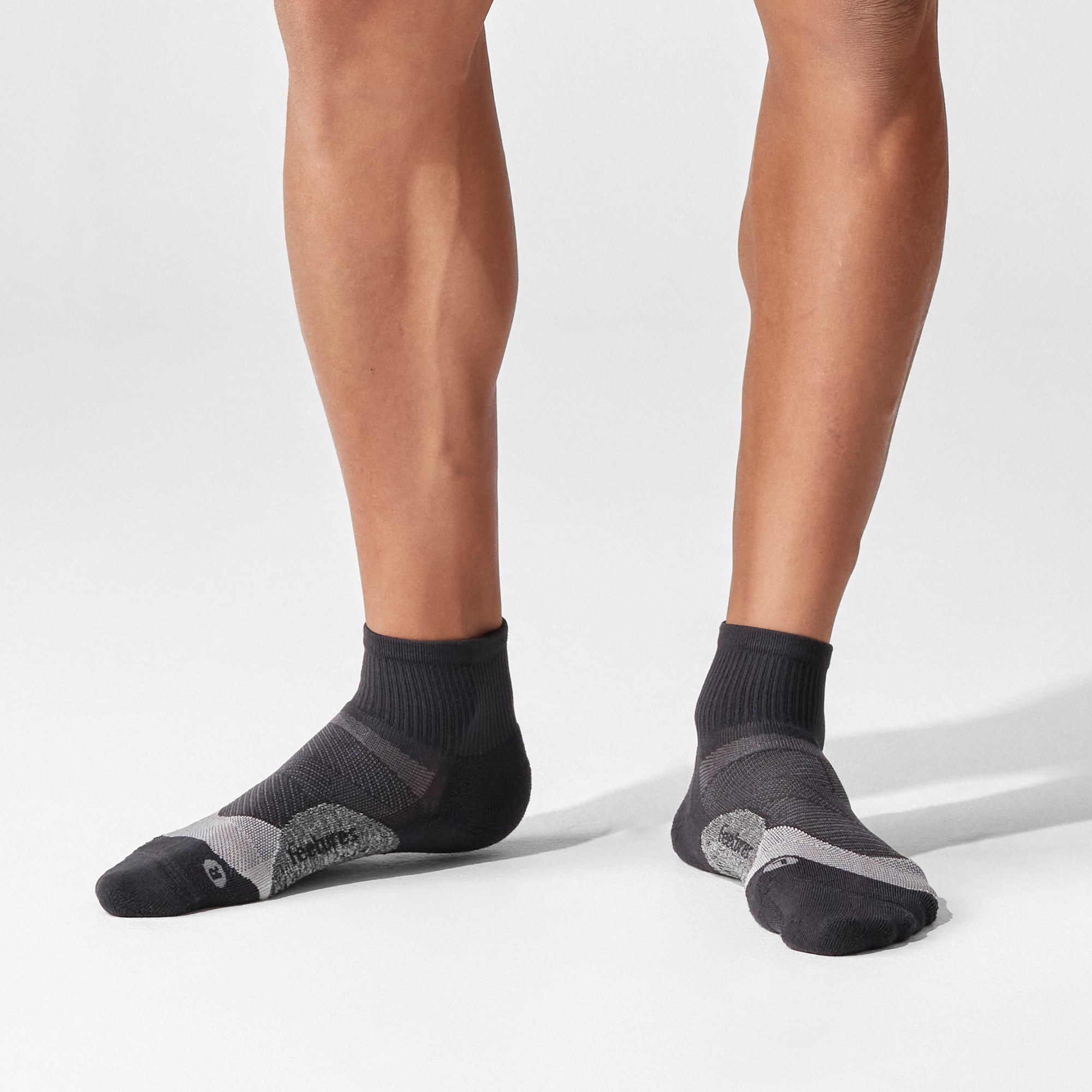 Elite Light Cushion Quarter Socks 3 Pack - Ultra Soft Breathable Athletic Socks for Running, Gym & Everyday Comfort