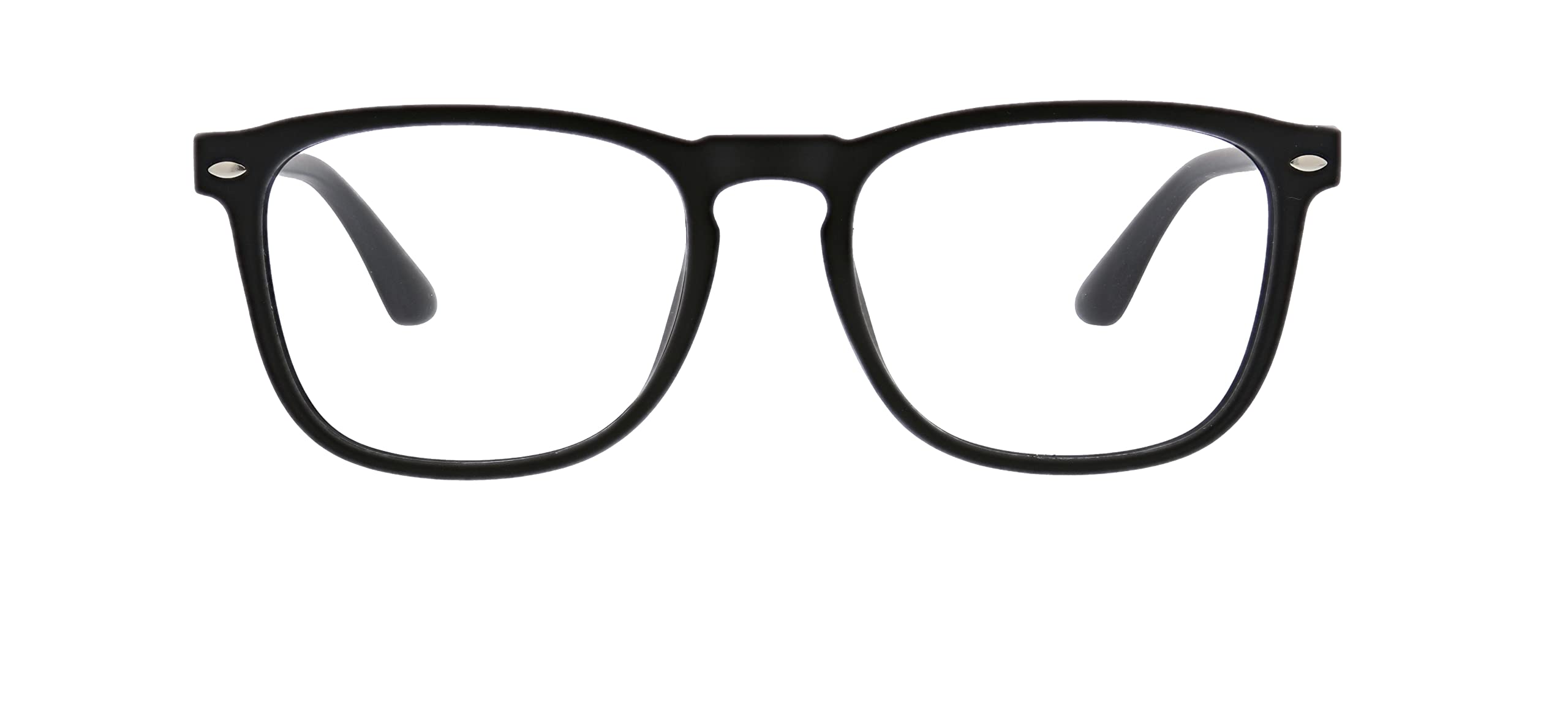 Peepers by PeeperSpecs Dylan Square Blue Light Blocking Reading Glasses - Anti Eye Strain Computer Glasses for Work, Gaming & Screen Time