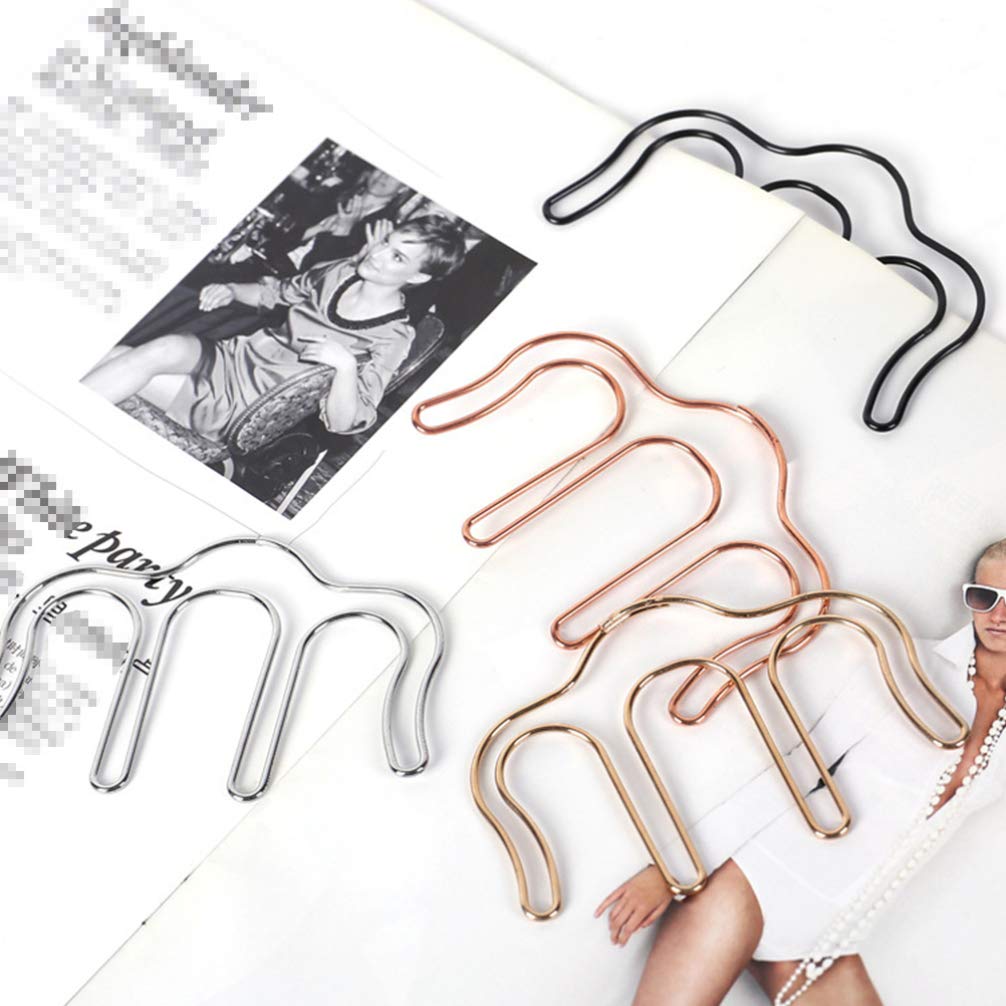 2pcs Creative Metal Bookmark Clips - Durable Paper Clamps for Books, Notes & Office Use - Perfect for Reading, Gifts & Organizing Documents