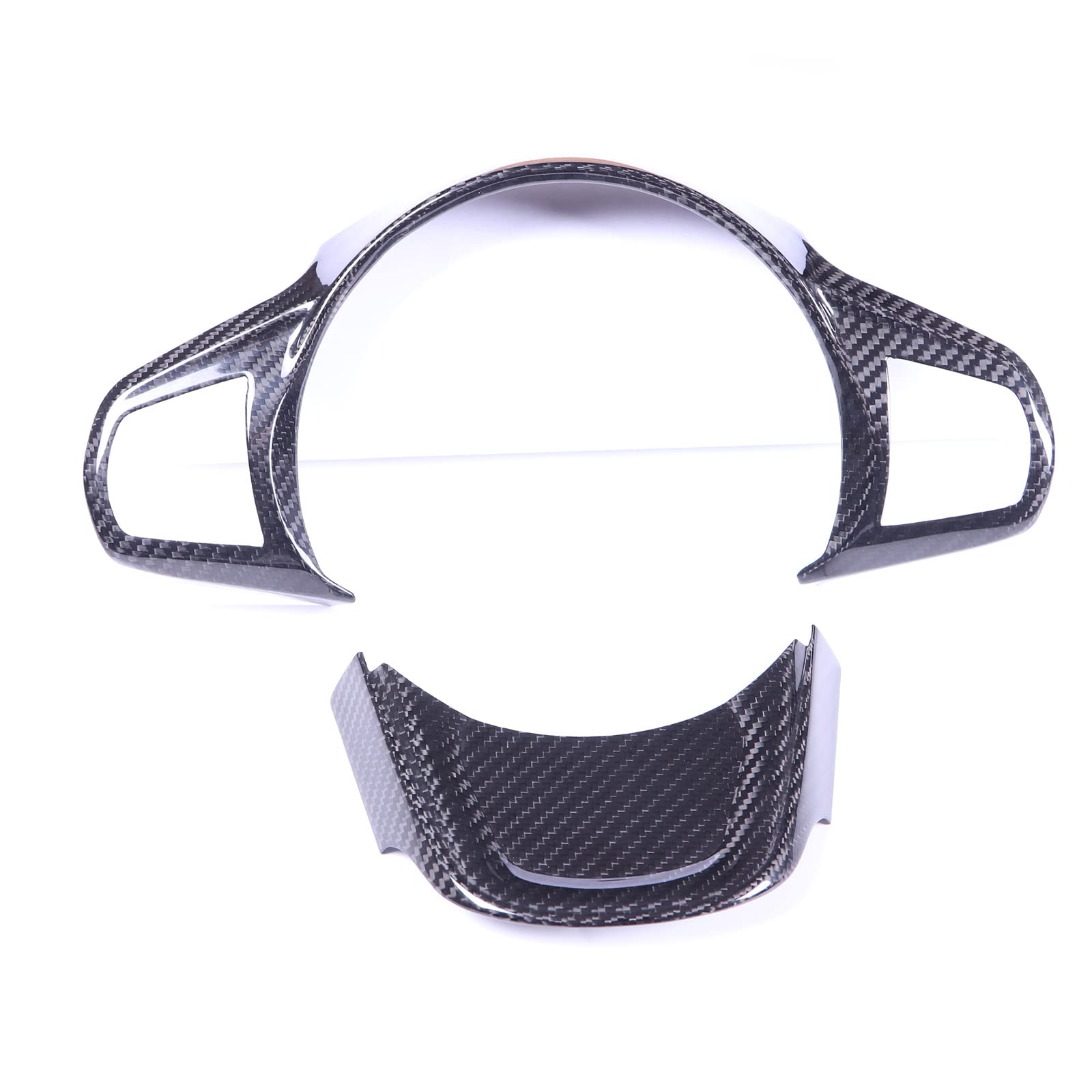 Carbon Fiber Center Console Button Frame for Toyota Supra GR A90 A91 MK5 2019-2024 - Black Real Carbon Fiber Trim & Protective Cover - Upgrade Interior Styling for Sports Car Enthusiasts