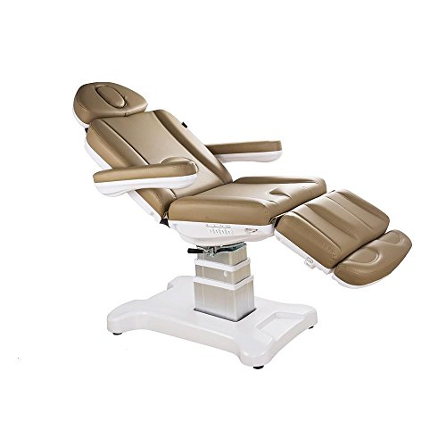 Rotating Nico D Fully Electric Facial Treatment Chair Bed with 4 Motors - Professional Esthetic Table for Facials, CoolSculpting, Injections & Medical Exams - Luxury Spa & Clinic Use - USA-2246D
