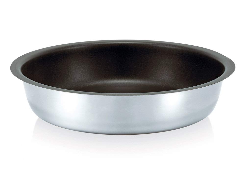 Premium 28cm Tatin Tin with Stainless Steel Coating - Perfect for Baking, Cooking & Serving - Ideal for Pies, Tarts & Desserts