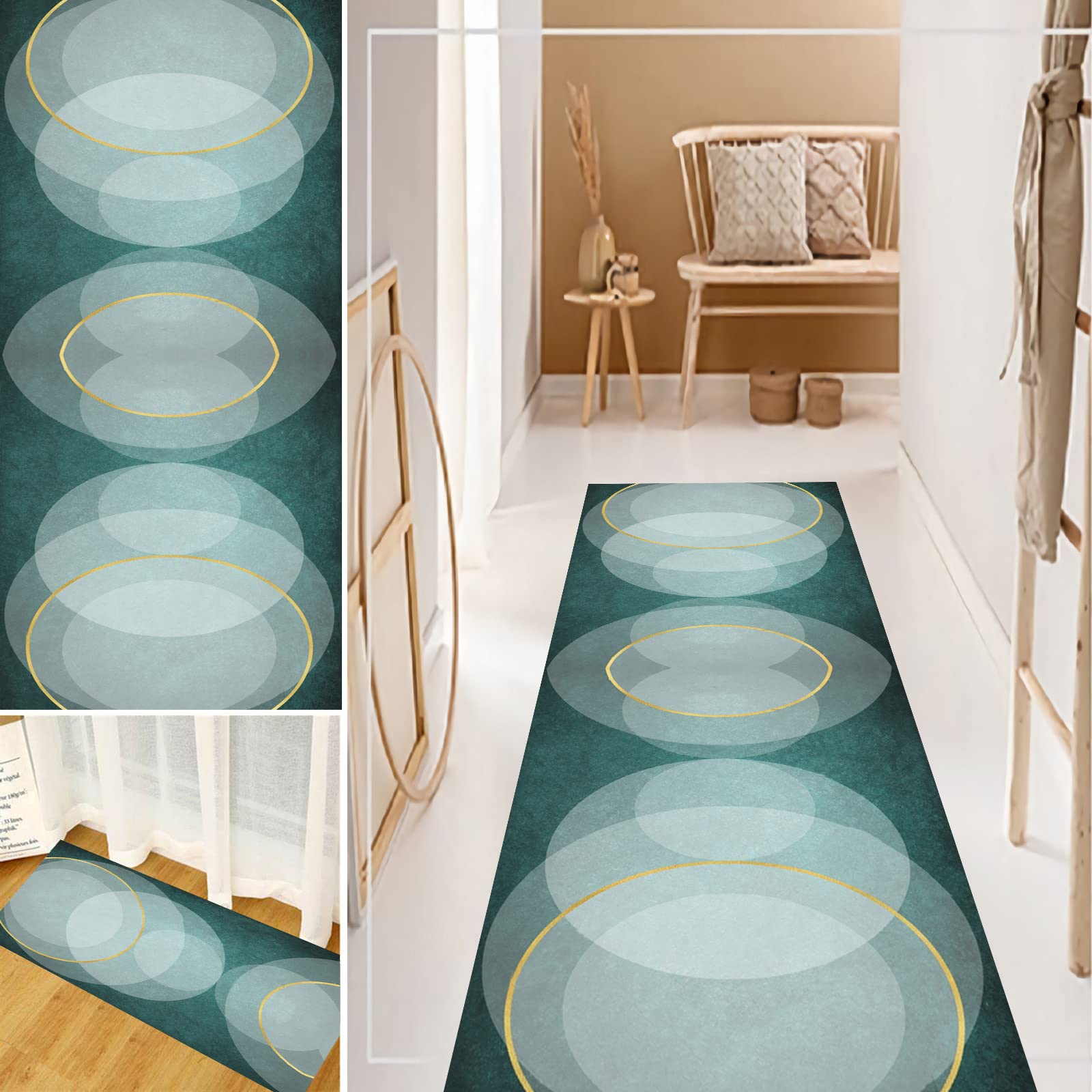 Non-Slip Hallway Runner Rug 2'4