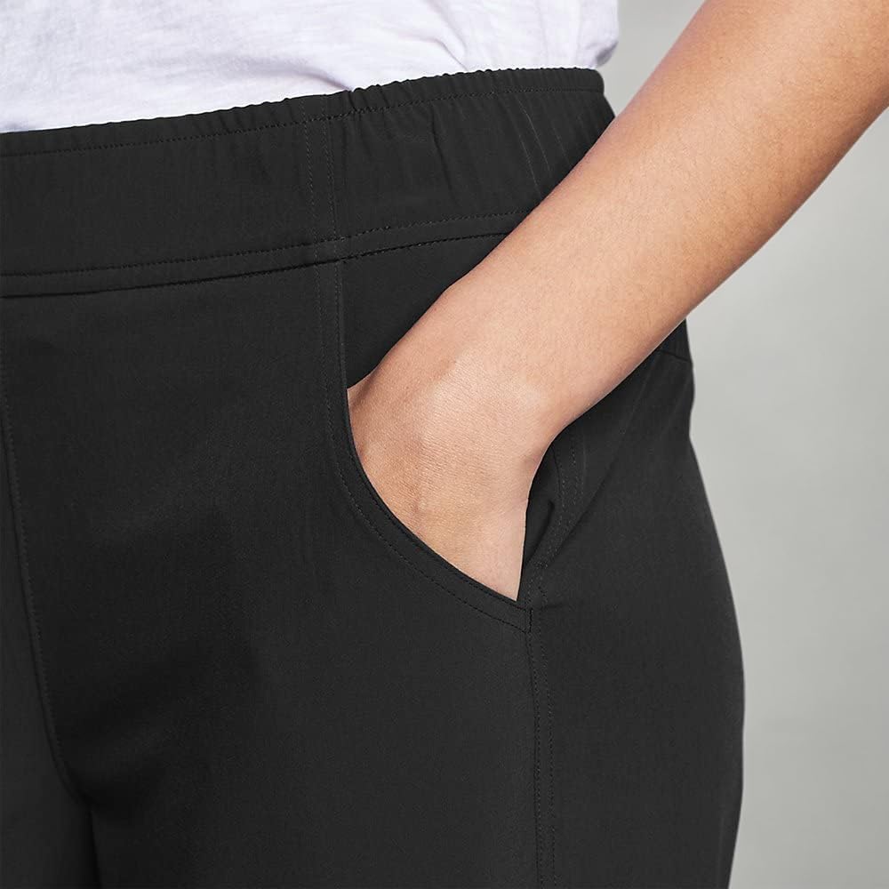 Eddie Bauer Women's Departure Ankle Pants - Lightweight Travel & Hiking Pants for Outdoor Adventures, Work & Casual Wear