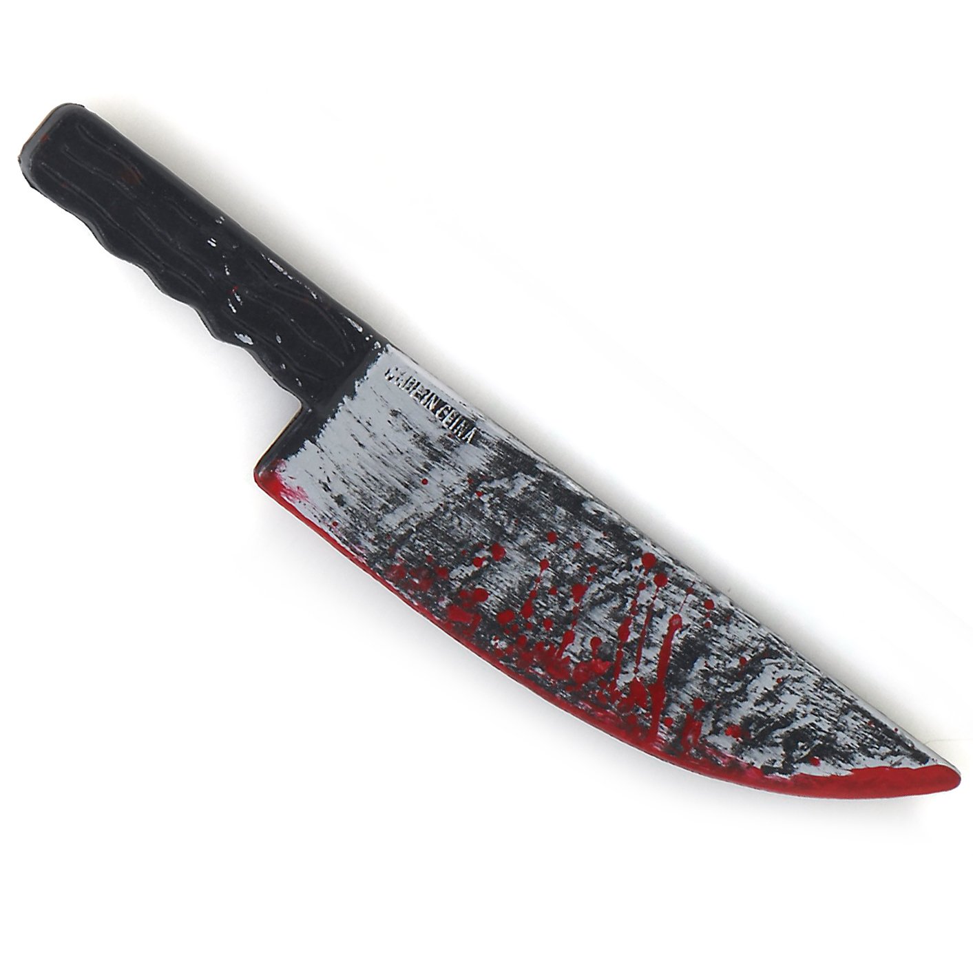 Halloween Prop Bloody Butcher Knife Toy - Fake Horror Knife for Costume, Haunted House Decor & Scary Party Accessories