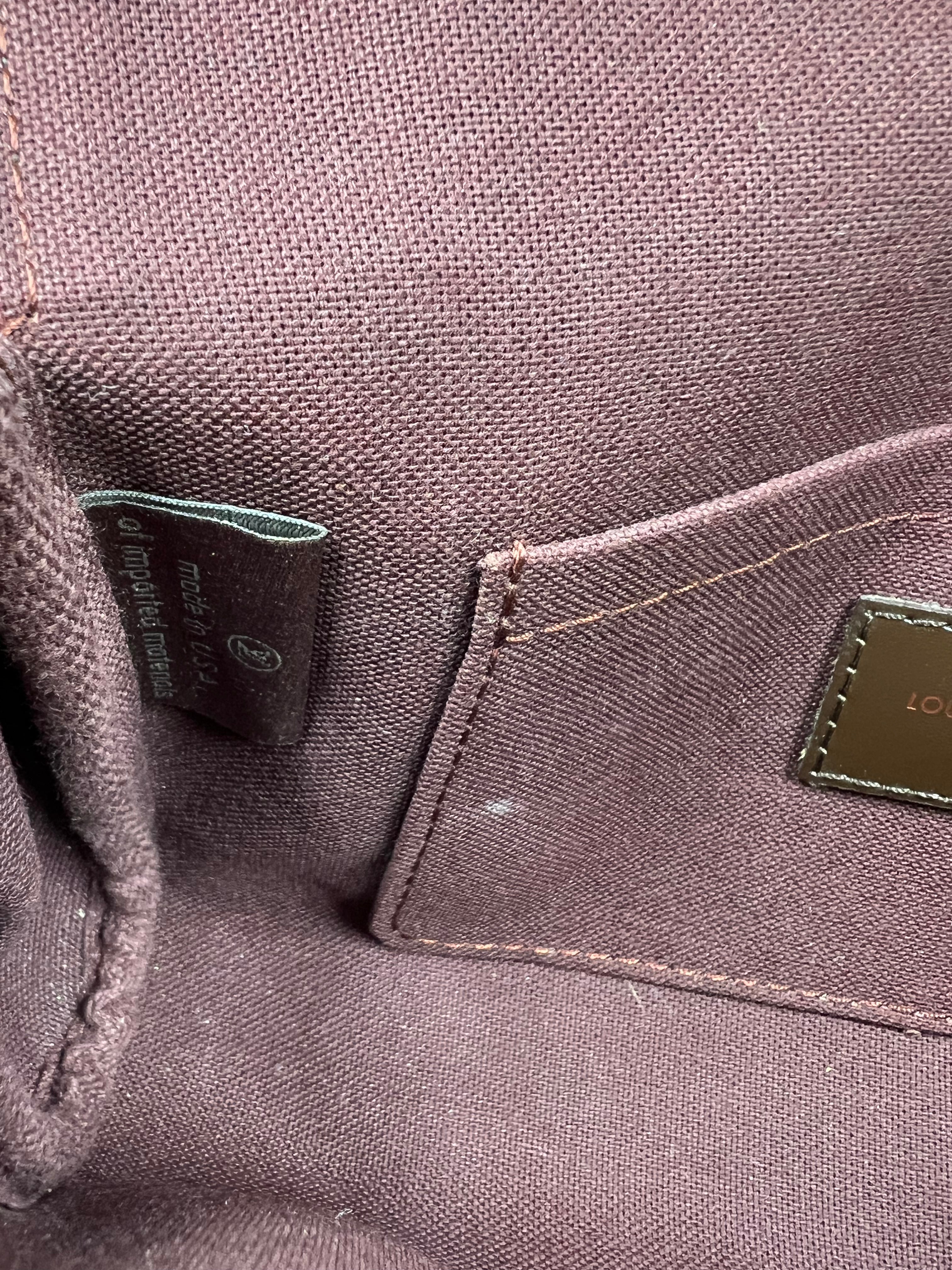 Authentic Louis Vuitton Damier Ebene Favorite MM Crossbody Bag - Luxury Handbag for Women, Perfect for Work, Travel & Everyday Use